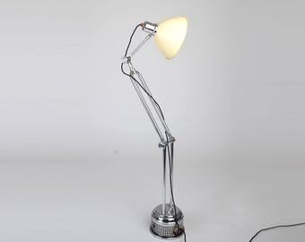 Vintage Art Deco Floor Lamp, Perihel 1930s, Modernist Lighting