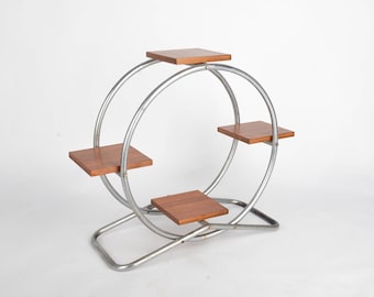 Vintage Bauhaus Flower Stand – 1930s Hynek Gottwald Design