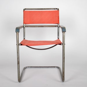 Bauhaus chairs B34 by Marcel Breuer for Thonet, 1930s, Marcel Breuer era, knoll, deco image 2