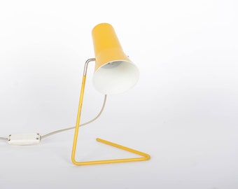 Vintage Modern Lamp by Josef Hurka for Drupol, 1960s, Mid Century Modern Vintage Atomic Lighting,  Mid century desk lamp  Designer Lamp