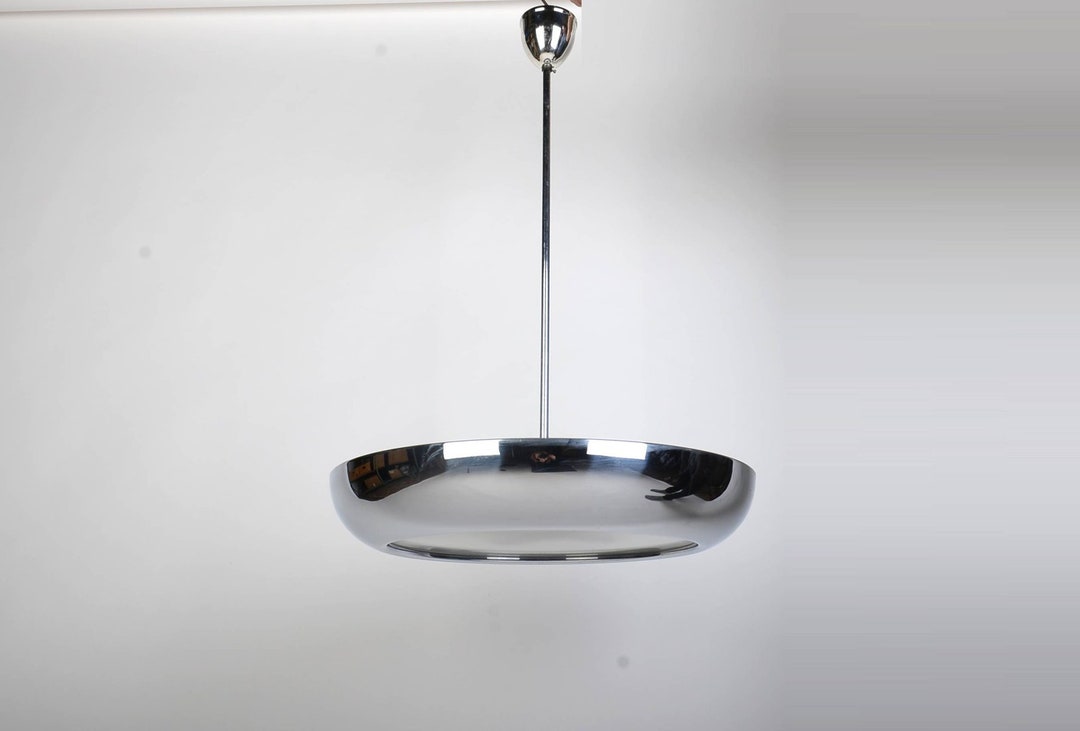 Bauhaus Functionalist Pendant by Napako Mid Century - Etsy