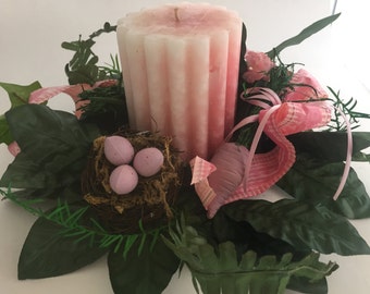 easter candle rings
