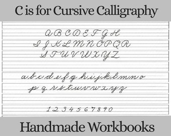 C is for Cursive Script Workbook