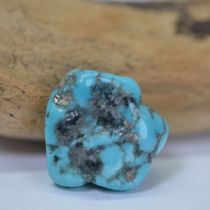 Turquoise Rough 17X18mm Campitos Turquoise Natural Gemstone Lapidary Gemstone Rough Turquoise