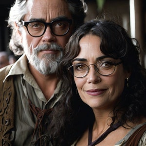 A Loving Renaissance Faire Couple