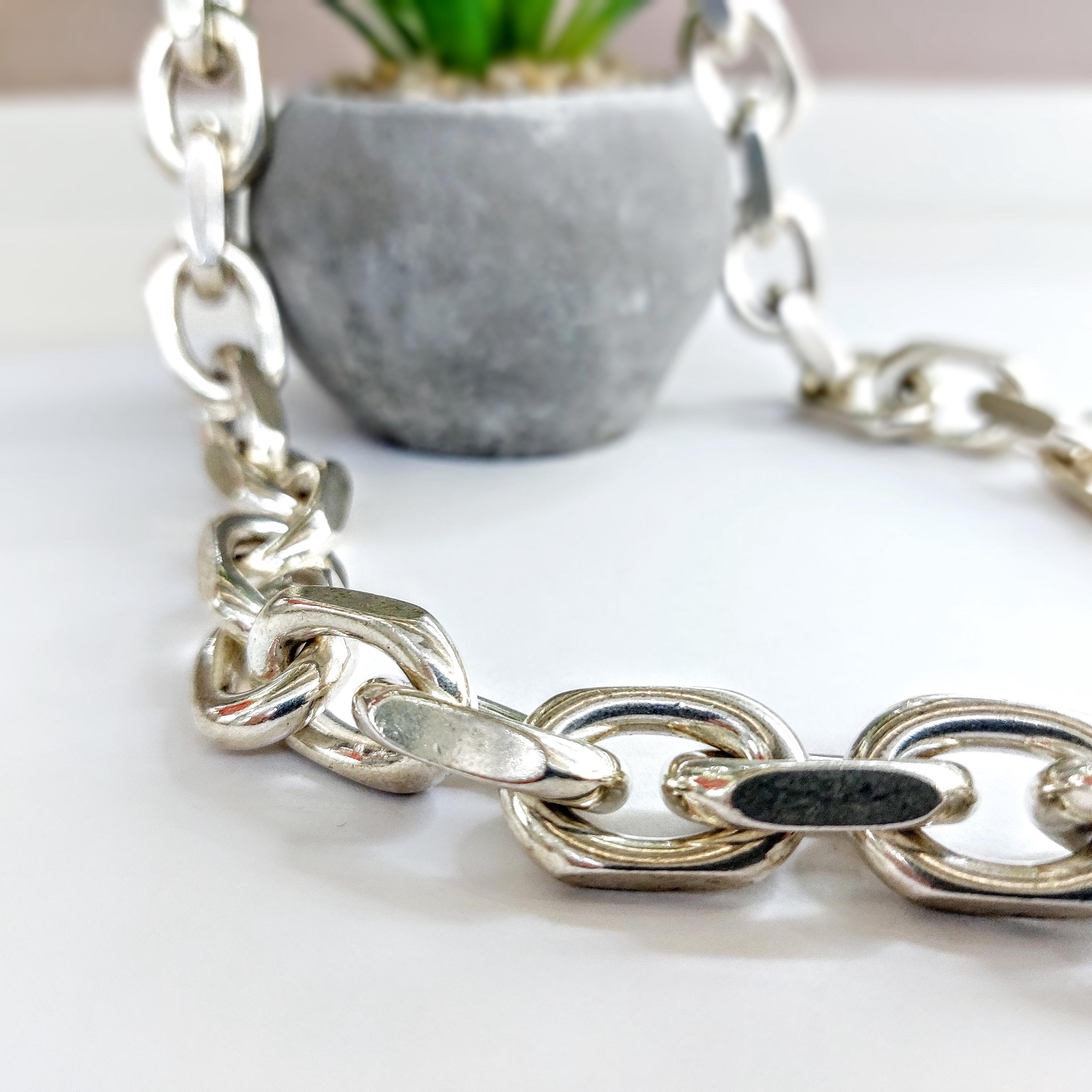 アクセサリー SILVER925 ANCHOR CHAIN NECKLACE 925 Sterling Silver Anchor Chain Necklace for Men — WE ARE ALL SMITH