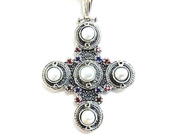 Silver crosses