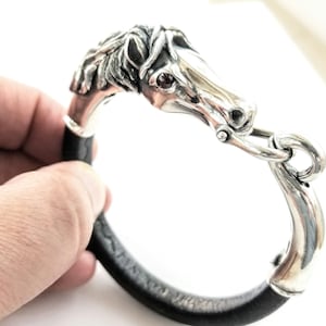 【STONEHENgE】Luv-it〜Silver Heart Horse Hoof Bracelet H0181 STONEHENgE】Luv-it〜Silver Heart Horse Hoof Bracelet H0181