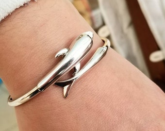 Dolphin bracelet in silver 925