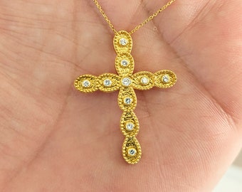 Gold crosses