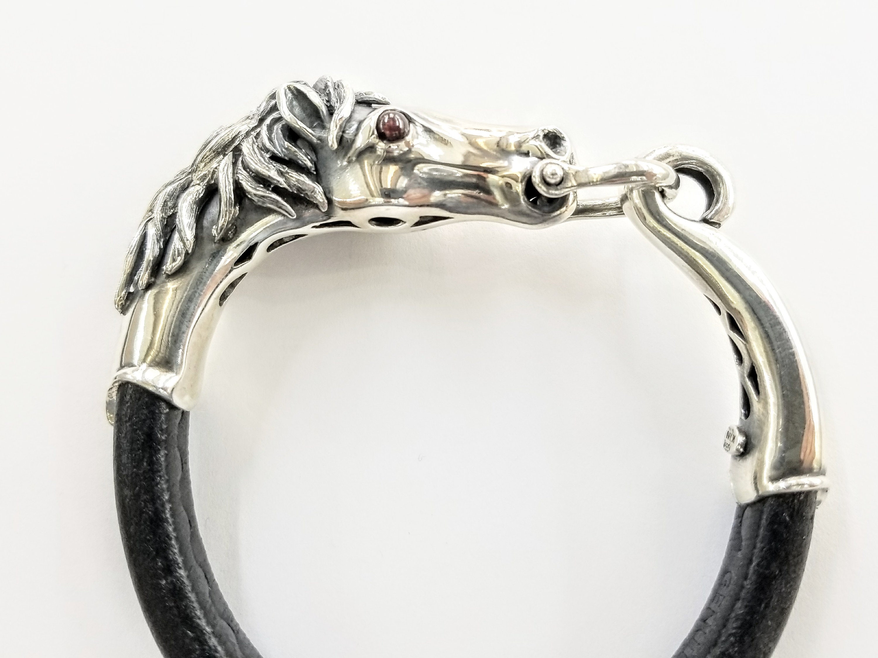 Horse Bracelet in Sterling Silver 925 on Black Leather Cord, Equestrian Jewelry, Silver Horse Jewelry - Etsy Horse Bracelet in Sterling Silver 925 on Black Leather Cord, Equestrian Jewelry, Silver Horse Jewelry - Etsy