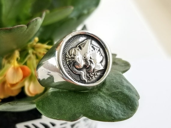 925 silver shop signet ring
