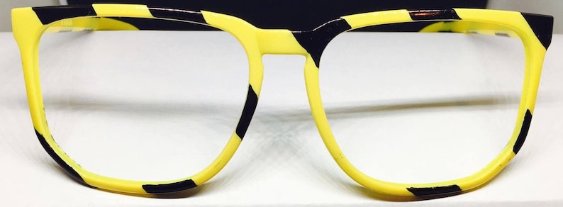 hand painted 707 glasses Mystic Messenger cosplay prop image 4