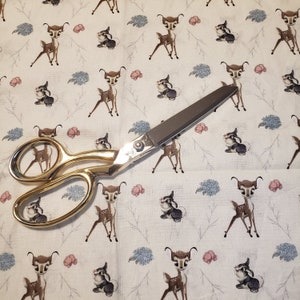 DISNEY fabric, bambi  fabric, animal fabric, 100% cotton fabric, Licensed fabric, half yard or fat quarter , us seller