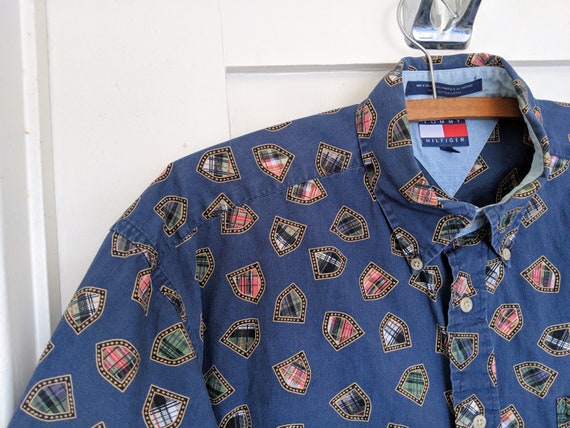 vintage tommy hilfiger button up