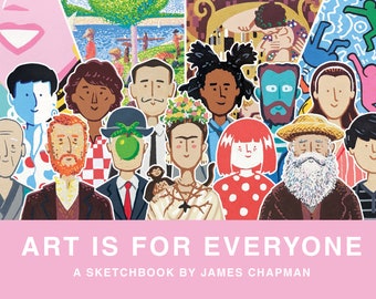 Art is for Everyone - Sketchbook of Artists, 32 pages