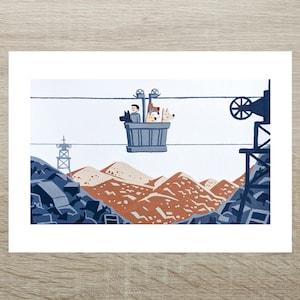 Isle of Dogs - Wes Anderson Posca-print (A5)