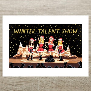 Mean Girls - Christmas Talent Show Print (A5)