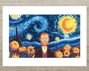 Van Gogh - Posca Print (A5)