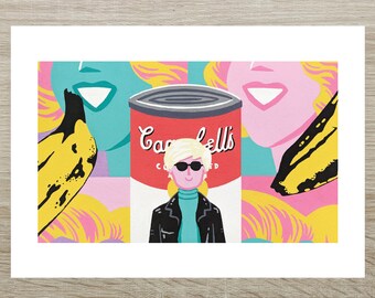 Andy Warhol - Posca Print (A5)