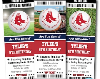 red sox party theme etsy