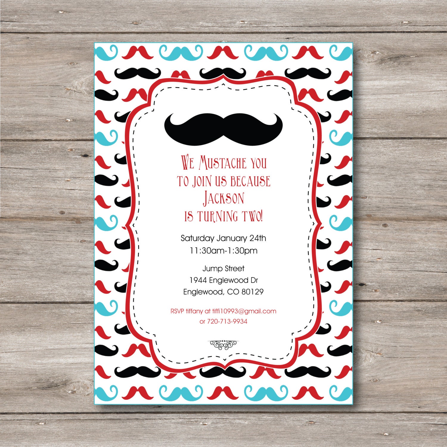 Mustache Invitation With Editable Text Mustache Party Etsy