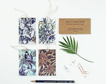 Pack x4 Rainforest Gift Tags