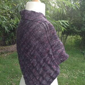 KNITTING PATTERN Castle Walls Shawl image 3