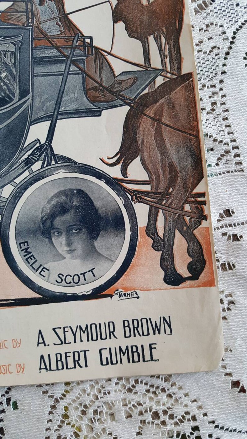 Vintage Sheet Music Rebecca of Sunnybrook Farm By image 4
