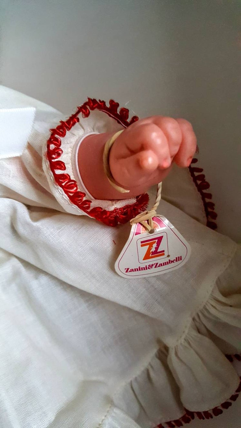 Vintage Zanini Zambelli Baby Doll Cloth Body Sears 1980s image 6