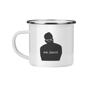 Ew David Silhouette Mug