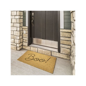 Boo! Door Mat