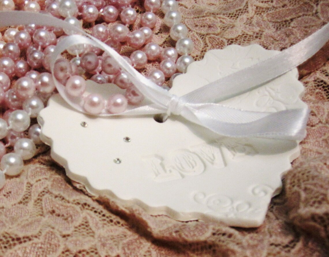 Ring Bearer Plate Heart Shape Rustic Ring Plate Swarovski Etsy