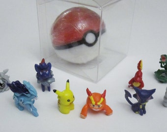 Pokeball soap with Pokemon toy inside - Pokemon Party Favor soap - Pokeball soap favor - Handmade Glycerin Soap