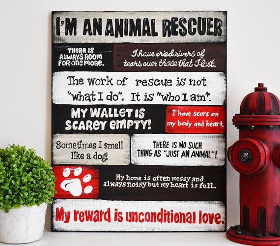 I Am An Animal Rescuer Poem