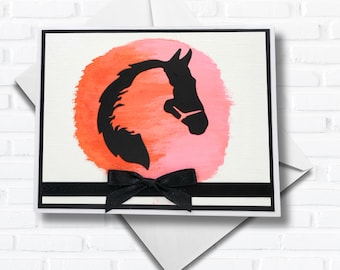 Horse Sympathy Card, Horse Condolence Card