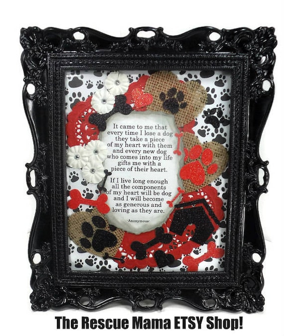 Dog Sympathy Gift Memorial for Loss of 