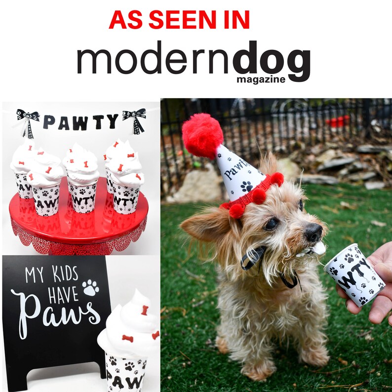 Dog Party Favors Dog Birthday Party Puppy Birthday Party Etsy