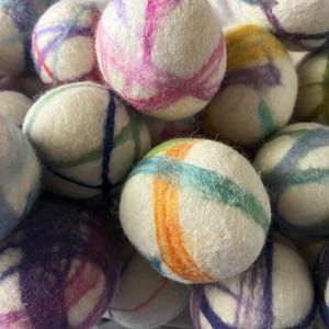 100% Wool Dryer Balls Random Grab