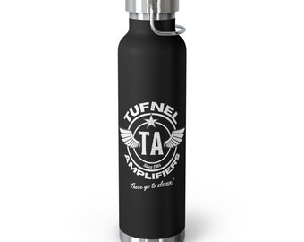 Rock & Roll Water Bottle Tufnel Amplifiers Insulated Bottle Gift for Guitar Player