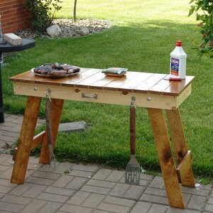 Grilling Table, Table, Portable Table, Tailgating Table, Lightweight Table, Deck Table