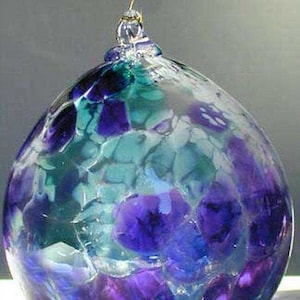 Sfera in vetro soffiato / Sfera in vetro soffiato / Sfera in vetro soffiato a mano / Ornamenti in vetro soffiato / Ornamenti in vetro soffiato a mano