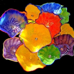 Unique Blown Glass Wall Art ~ Handcrafted Elegance for Your Space… Blown Glass Wall Décor