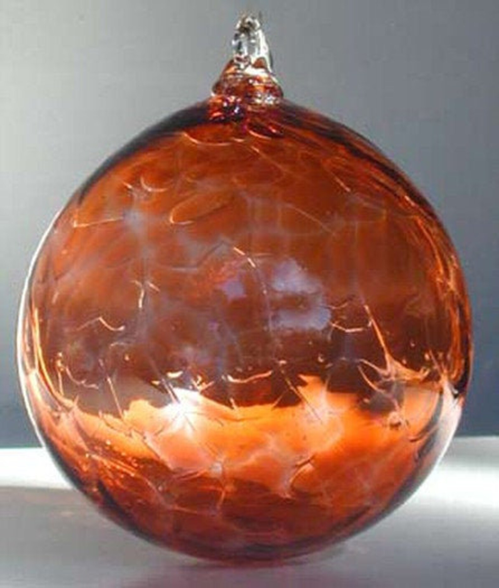 Blown Glass Ball Blown Glass Balls Hand Blown Glass Ball Etsy