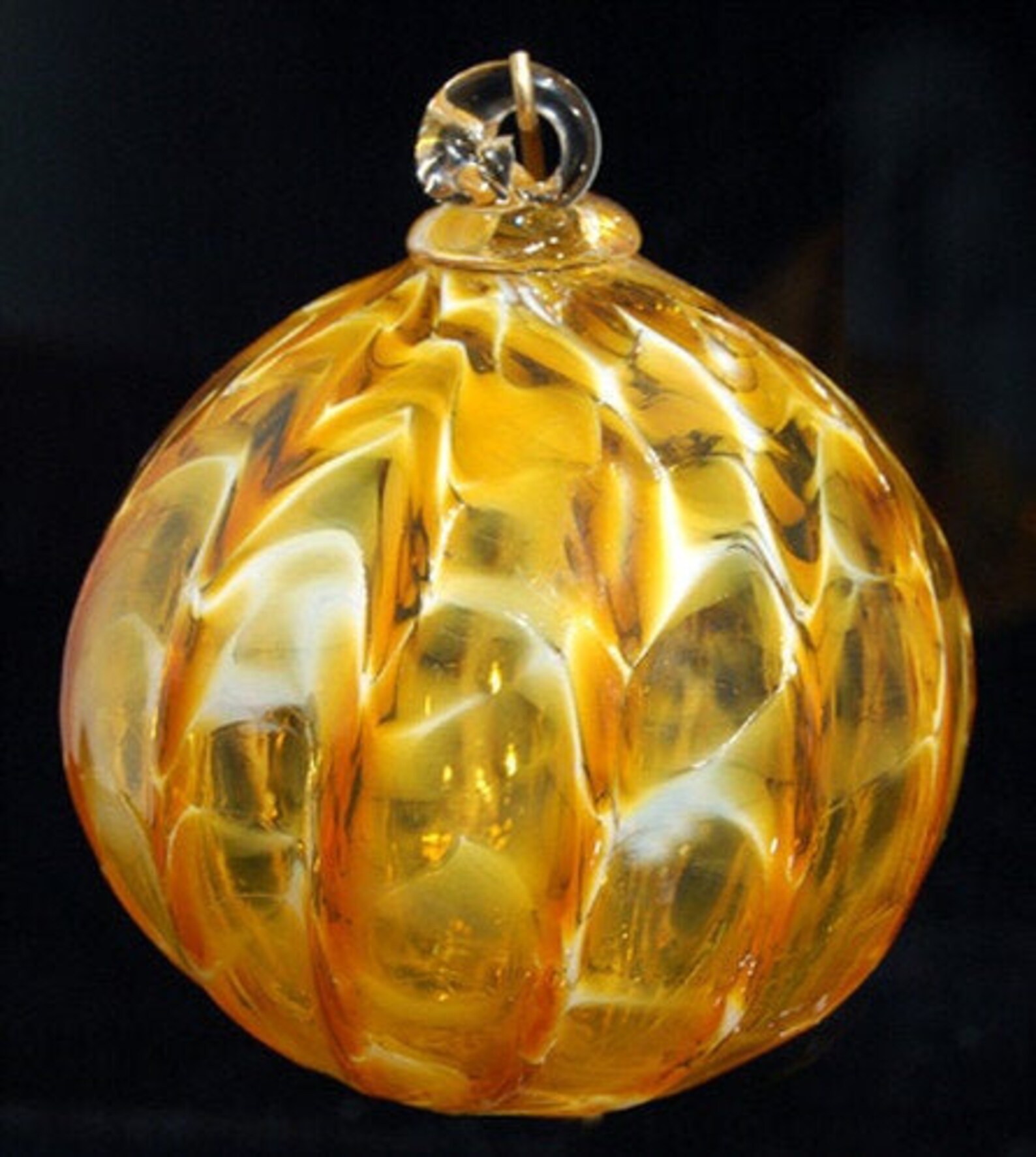 Blown Glass Ball Blown Glass Balls Hand Blown Glass Ball Etsy