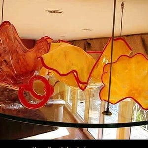 Luxury Blown Glass Wall Art | Handcrafted Glass Platters | Contemporary Wall Décor