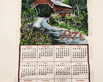 1971 Calendar | Etsy