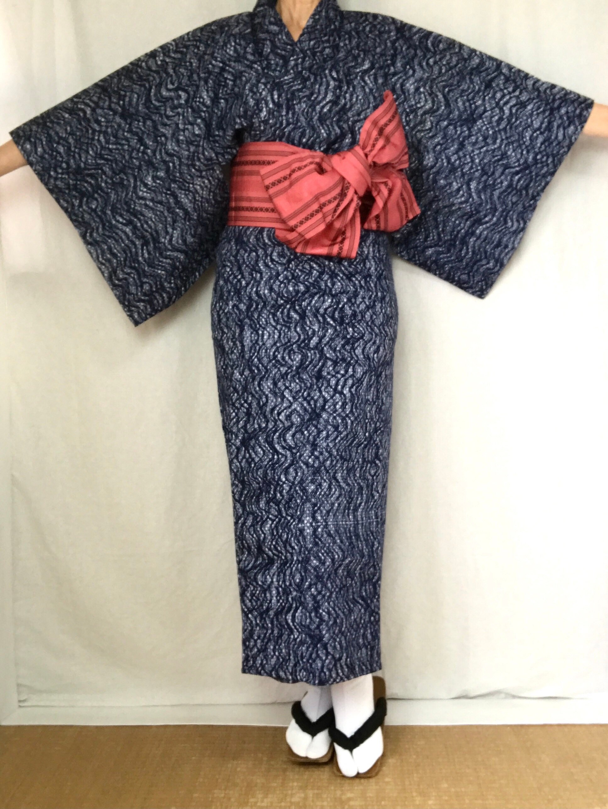 cotton kimono style robe