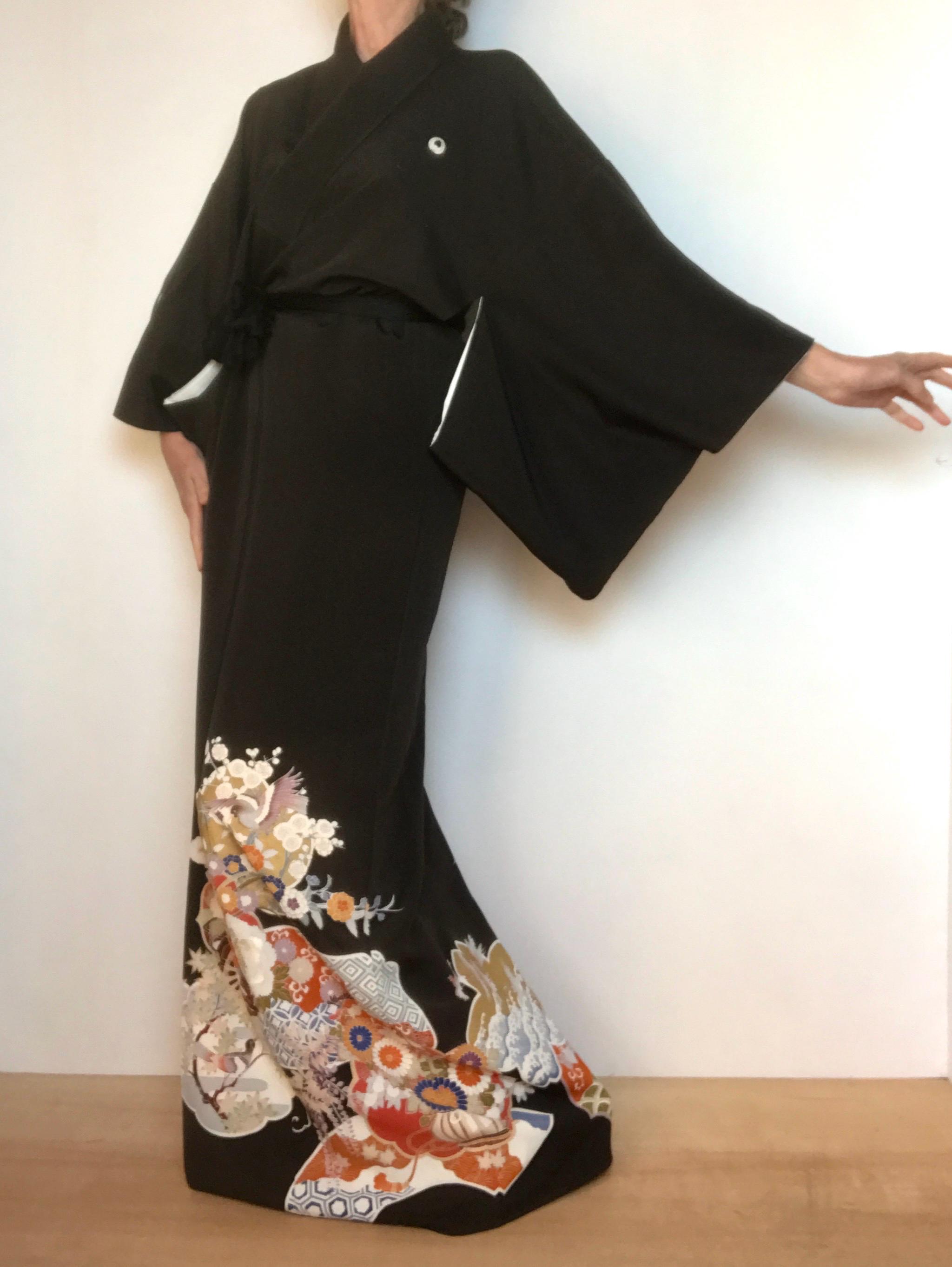 Vintage kimono robe - Etsy 日本 Vintage kimono robe - Etsy 日本