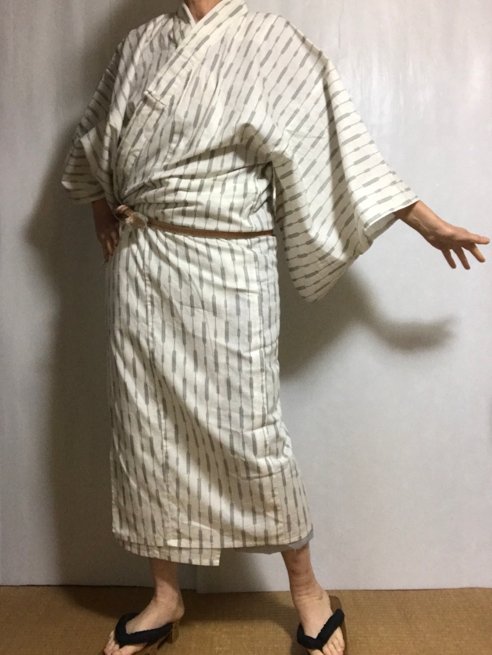 yukata men's robe